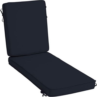 Arden ProFoam EverTru Acrylic 72 x 21 x 3.5, Outdoor Chaise Lounge Cushion, Navy Image 1