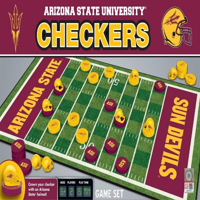 Arizona State Sun Devils Checkers Board Game Image 1