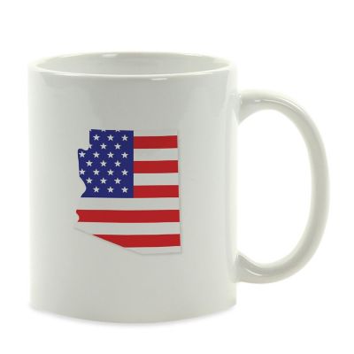 Arizona US Flag Ceramic Mug Image 2