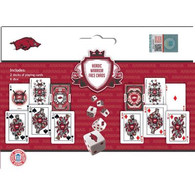 Arkansas Razorbacks - 2-Pack Playing Cards &amp; Dice Set Image 3