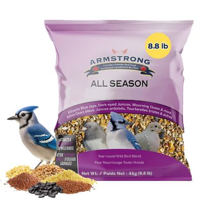 Armstrong Wild Bird Food All Season Bird Seed Blend, 8.8lbs Image 1