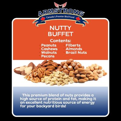 Armstrong Wild Bird Food Royal Jubilee Nutty Buffet Bird Seed, 20lbs Image 2