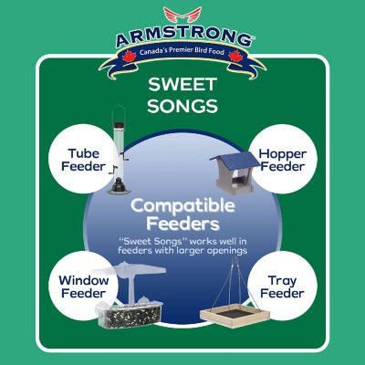 Armstrong Wild Bird Food Royal Jubilee Sweet Songs Bird Seed Blend For Chickadees, 14lbs Image 1