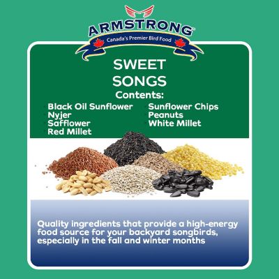 Armstrong Wild Bird Food Royal Jubilee Sweet Songs Bird Seed Blend For Chickadees, 14lbs Image 2