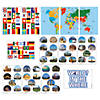Around the World Bulletin Board Set - 63 Pc. Image 1