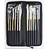 Art Advantage Brush Set White Bristle With Case 12pc&#160; &#160;&#160; &#160; Image 1