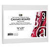 Art Advantage Canvas Board Recycled MDF 16"x 20" 3pc&#160; &#160;&#160; &#160; Image 1