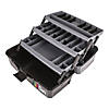 ArtBin Lift Tray Box W/3 Trays & Quick Access Lid Storage-9"X15.75"X8.375", Black & Gray Image 1