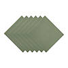 Artichoke Green Solid Napkin (Set Of 6) Image 1