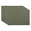 Artichoke Ribbed Placemat Set/6 Image 1