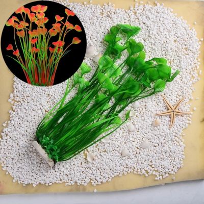 Artificial Aquarium Plant Ornament Image 1
