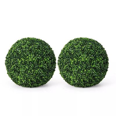 Artificial Boxwood Topiary Balls Image 1