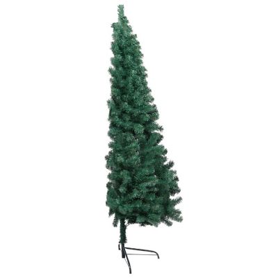 Artificial Half Christmas Tree with Stand PVC Image 3