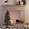 Artificial Tinsel Halloween Tree - 3' - Black - Unlit Image 1