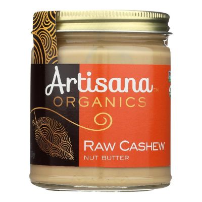 Artisana Cashew Butter - Organic - Case of 6 - 8 oz. Image 1