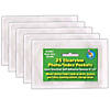 Ashley Productions Clear View Self-Adhesive Photo/Index Card Pocket 4" x 6", 25 Per Pack, 5 Packs Image 1