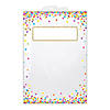 Ashley Productions Hanging Confetti Pattern Storage/Book Bag - 11" x 16", 5 Per Pack, 2 Packs Image 1