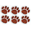 Ashley Productions Magnetic Whiteboard Eraser, Tiger Paw, Pack of 6 Image 1