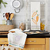 Assorted Carrots & Eggs Dishtowel Set (Set Of 2) Image 4