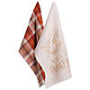 Assorted Check Fall Be Thankful Printed Dishtowel (Set Of 2) Image 1