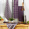 Assorted Eggplant Dishtowel & Dishcloth (Set Of 5) Image 4