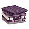 Assorted Eggplant Foodie Dishtowel And Dishcloth (Set Of 5) Image 2