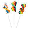 Assorted Fruit Flavors Twist Swirl Lollipops Image Thumbnail 1