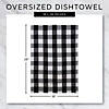 Assorted Gray Dishtowel & Dishcloth (Set Of 5) Image 3