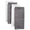 Assorted Gray Ribbed Terry Dishtowel (Set Of 4) Image 2