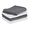 Assorted Gray Ribbed Terry Dishtowel (Set Of 4) Image 3
