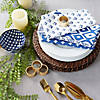 Assorted Indigo Prints Napkin (Set Of 4) Image 3