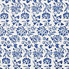 Assorted Indigo Prints Napkin (Set Of 4) Image 4