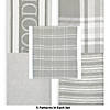 Assorted Light Gray Foodie Dishtowel & Dishcloth (Set Of 5) Image 1