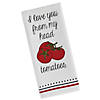 Assorted Love You Prnt Dishtowel (Set Of 3) Image 3