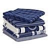 Assorted Nautical Blue Foodie Dishtowel And Dishcloth (Set Of 5) Image 2