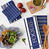 Assorted Nautical Blue Foodie Dishtowel And Dishcloth (Set Of 5) Image 3