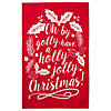 Assorted Red/Green Boughs Of Holly Printed Dishtowel (Set Of 3) Image 3