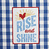 Assorted Rise & Shine Embroidered Dishtowel (Set Of 3) Image 4