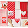 Assorted Valentines Embellished Dishtowel (Set Of 4) Image 4
