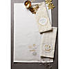 Assorted Winter Sparkle Embellished Dishtowel (Set Of 3) Image 1