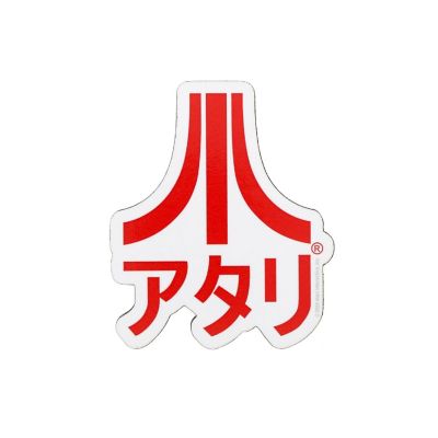 ATARI Japanese Logo Funky Chunky Magnet Image 1