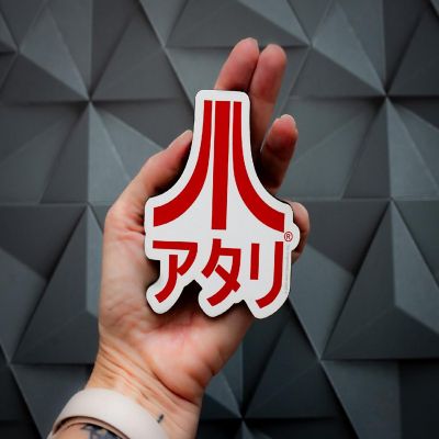 ATARI Japanese Logo Funky Chunky Magnet Image 2