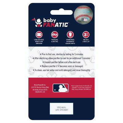 Atlanta Braves - Pacifier 2-Pack | Oriental Trading
