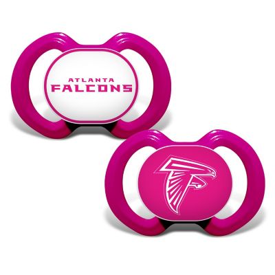 Atlanta Falcons - Pink Pacifier 2-Pack Image 1