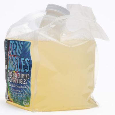 Atomic Bubbles: Tekno Bubbles 64Oz Smart Pouch Refill - Blue Image 1