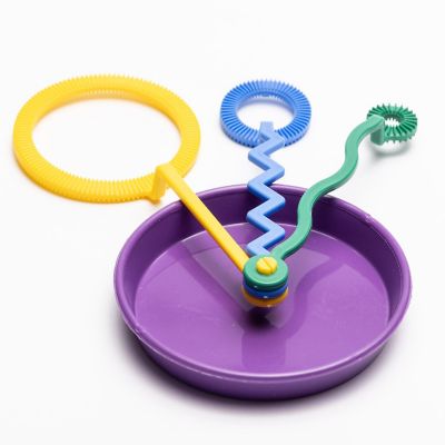 Atomic Bubbles Tri-Wand Bubble Pan Sets 3 Pack - Bubble Toy Image 2