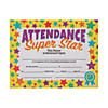Attendance Super Star Certificates Image 1