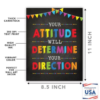 Attitude Determines Direction 8.5x11in Image 1