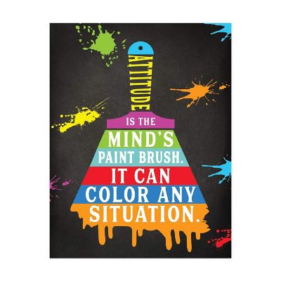 Attitude Paints Every Situation 8.5x11in Image 1