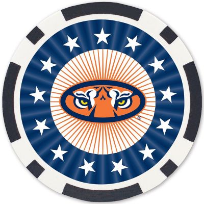 Auburn Tigers 100 Piece Poker Chips Image 3